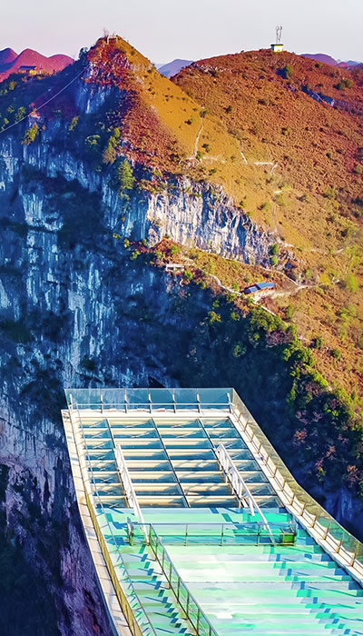 大石围天坑群景区